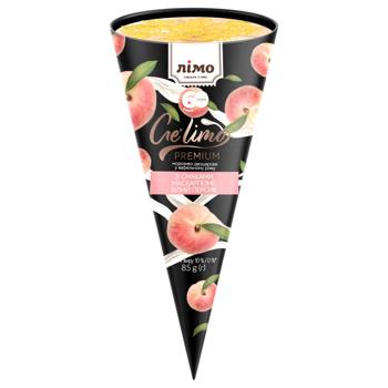 Limo Gelimo Mascarpone-White Peach Ice Cream 85g - buy, prices for EKO Market - photo 1