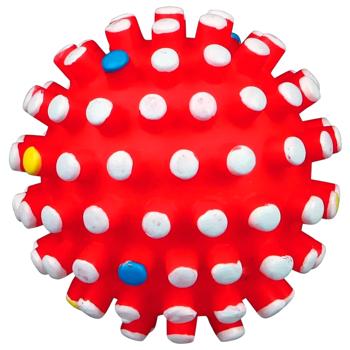 Trixie Vinyl Spikey Ball with Squeaker Toy for Dogs 6cm Color in Assortment - buy, prices for MasterZoo - photo 2