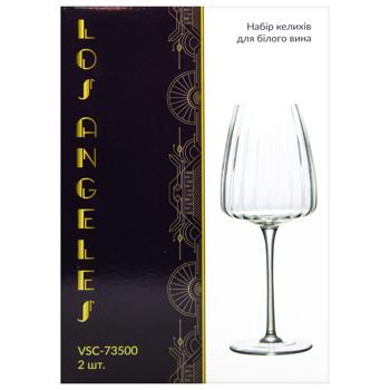 Glass for wine 2pcs 250ml China - buy, prices for Auchan - photo 3