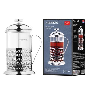 Френч-прес Ardesto Gemini Fasano AR1906FFP 600мл