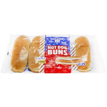 Dan Cake Hot Dogs Buns 4pcs 250g - buy, prices for COSMOS - photo 2