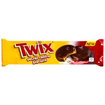 Twix Secret Centre Biscuits in Chocolate 132g - buy, prices for METRO - photo 1