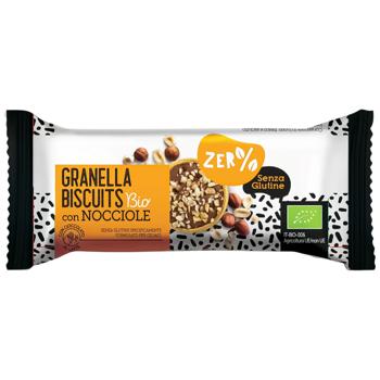 Fior di Loto Granella Organic Gluten-free Cookies with Hazelnuts 24g