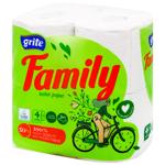 Grite Family 3-ply Toilet Paper 4pcs