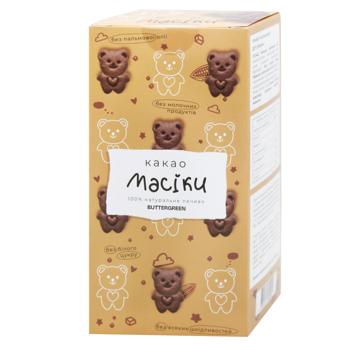 Печиво ButterGreen Масіки какао 120г