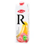 Rich Nectar from Banana and Strawberry with Pulp 1l