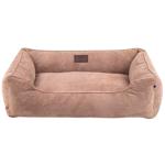 Лежак Harley and Cho Dreamer Cacao Velvet 90х60см бежевий