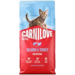 Корм сухий Carnilove Active з лососем та індичкою для кошенят 6кг