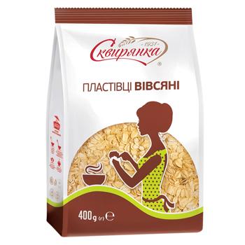 Пластівці вівсяні Сквирянка 400г - купити, ціни на Auchan - фото 2