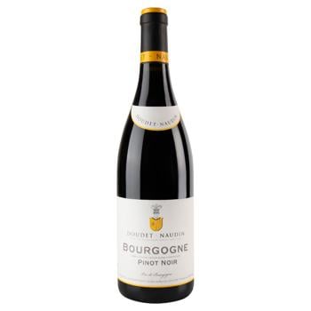Вино Doudet Naudin Bourgogne Pinot Noir червоне сухе 13% 0,75л - купити, ціни на ULTRAMARKET - фото 1
