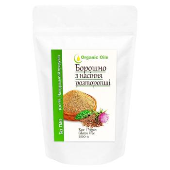 Борошно з насіння розторопші 250г Органік Лайз - купить, цены на Grono - фото 1