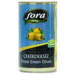 Оливки Fora зелені без кісточки 150г (Туреччина)