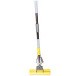 Babado Mop Sponge 27cm With Double Wringer Telescopic Handle 110cm