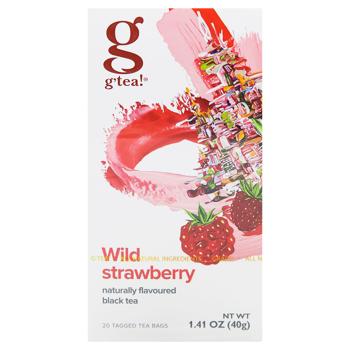G'tea! Hot Strawberry Black Tea 2g*20pcs - buy, prices for ULTRAMARKET - photo 2