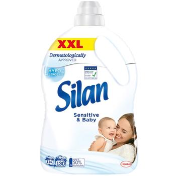 Ополаскиватель для белья Silan Sensitive&Baby 2,86л - купить, цены на МегаМаркет - фото 1