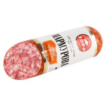 Ковбаса Зоря Дніпра Мармурова напівкопчена вищий сорт - купити, ціни на Чудо Маркет - фото 2