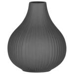 Ardesto Lucca Gray Vase 11.5*13.5cm