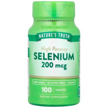 Selenium Nature's truth 100pcs Usa - buy, prices for Biotus - photo 1