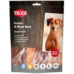 Premio 4 Meat Bars Dog Snack with Chicken, Duck, Lamb and Salmon 4x100g