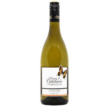 Вино Marquis de Goulaine Val de Loire Шардоне біле сухе 11,5% 0,75л - купити, ціни на Auchan - фото 1