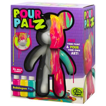 Toy Monster Pour Palz Bubblegum Pop Bear Creative Set