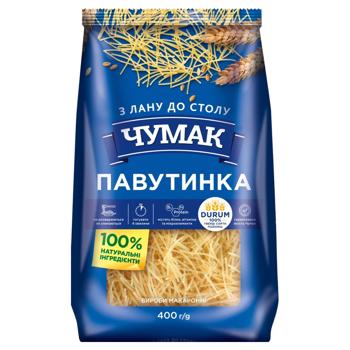 Макаронные изделия Чумак Паутинка 400г - купить, цены на Идеал - фото 1