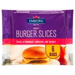 Emborg Processed Cheese for Burgers 48% 100g