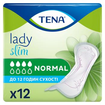 Tena Lady Slim Normal Urological Women Pads 12pcs - buy, prices for - photo 1