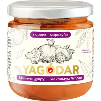 Джем Yagodar персик-маракуйя 210г - купить, цены на METRO - фото 1