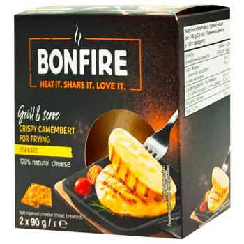 Сир Bonfire Камамбер м’який термооброблений 55% 90г х 2шт