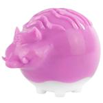 Игрушка для собак AnimAll GrizZzly Кабан с пищалкой резина 10х7х7,2см фиолетовый