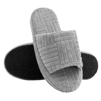 Twins HS Women's Terry Platform Slippers s.41 Grey