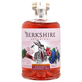 Berkshire Botanical Rhubarb&Raspberry Gin 40.3% 0.5l - buy, prices for MegaMarket - photo 1