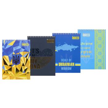 Buromax National А6 Checkered Notebook 48pages in Assortment - buy, prices for MegaMarket - photo 1