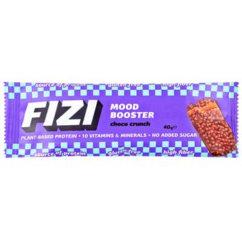 Батончик Fizi Choco Сrunch у шоколадній глазурі 40г