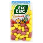 Tic Tac Exotic Mix Pineapple and Passion Fruit Flavored Dragee 54g