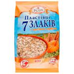Пластівці Козуб 7 Злаків з насінням гарбуза 400г