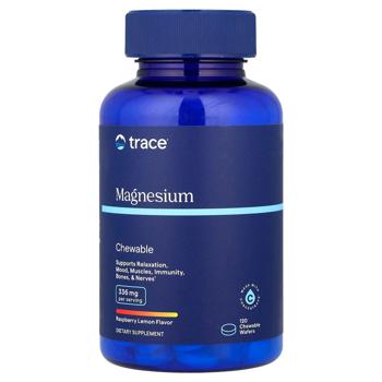 Trace Minerals Research Raspberry and Lemon Flavored Magnesium 120 chewables - buy, prices for Biotus - photo 1