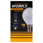 Work's Long-Life LED Lamp G45 7W 4K E14