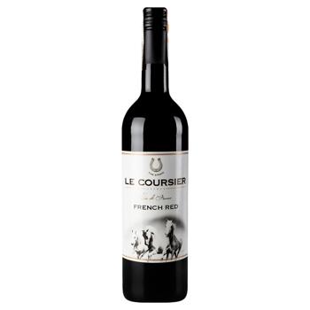 Le Coursier French Red Dry Red Wine 12% 0.75l - buy, prices for Za Raz - photo 1