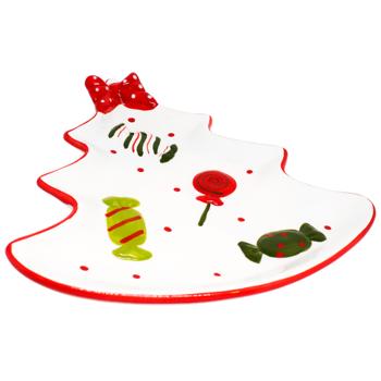 Bona Di Christmas Tree-Shaped Dish with Candies 25.7x24.6x3cm - buy, prices for - photo 2