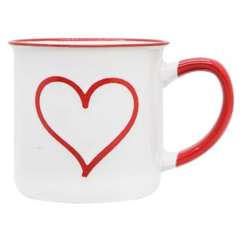Чашка порцелянова Серце 300мл - купити, ціни на ULTRAMARKET - фото 3