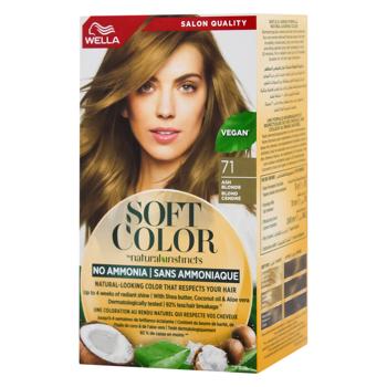 Wella Soft Color Ash Blonde Hair Dye 71 - buy, prices for MegaMarket - photo 1