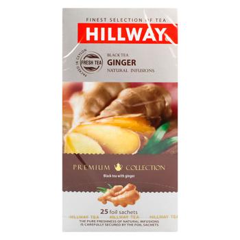 Hillway Black Tea with Ginger 1.5g*25pcs - buy, prices for EKO Market - photo 2