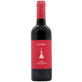 Вино Col d’Orcia Rosso di Montalcino DOC красное сухое 14,5% 0,375л