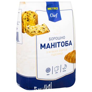 Борошно Metro Chef Манітоба з м`яких сортів пшениці 5кг - купити, ціни на - фото 3