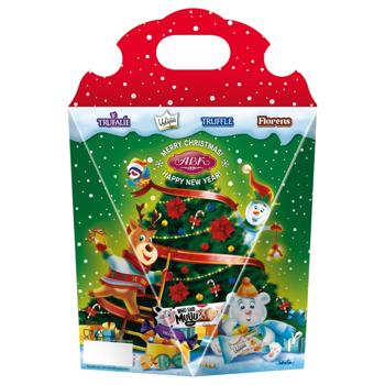 Набір солодощів новорічний АВК №2 Новорічна ялинка 300г - купити, ціни на - фото 2