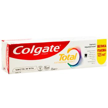 Зубна паста Colgate Total 12 Чиста М'ята 125 мл - купити, ціни на МегаМаркет - фото 3