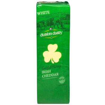 Сир «DUBLIN DAIRY» Ірландський Чеддер білий ваг.(Ірландія) - купити, ціни на КОСМОС - фото 3