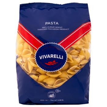Макаронные изделия Vivarelli Ракушки 400г - купить, цены на Чудо Маркет - фото 1